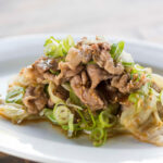 キャベツと豚肉の味噌炒め